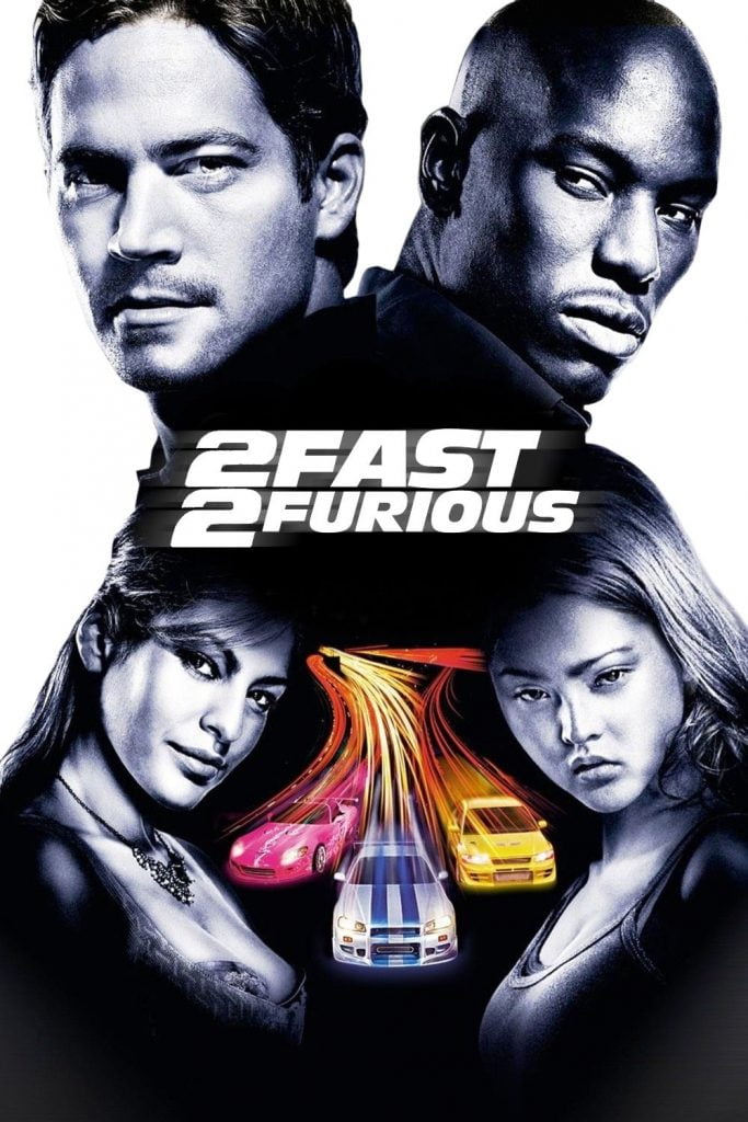 โปสเตอร์หนัง FAST AND FURIOUS 2 (2003) เร็วคูณ 2 ดับเบิ้ลแรงท้านรก