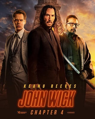 โปสเตอร์หนัง JOHN WICK : CHAPTER 4 จอห์น วิค แรงกว่านรก 4 (2023)