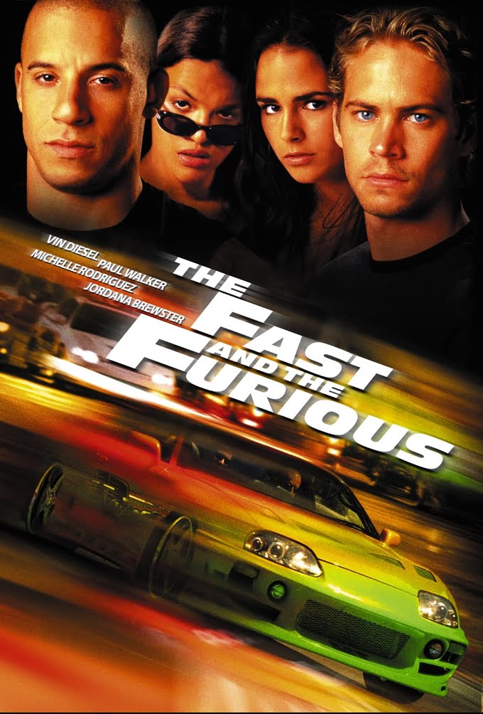 โปสเตอร์หนัง The Fast And The Furious (2001) เร็วแรงทะลุนรก ภาค 1
