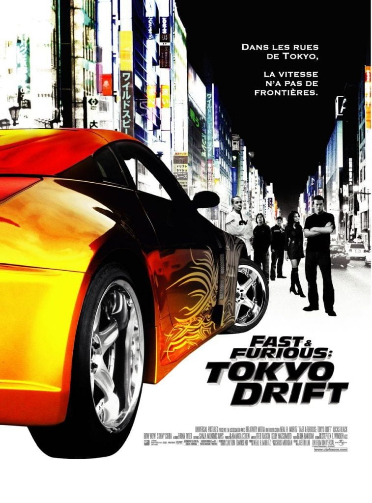 โปสเตอร์หนัง The Fast and the Furious 3: Tokyo Drift เร็วแรงทะลุนรก ซิ่งแหกพิกัดโตเกียว ภาค 3