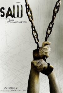 โปสเตอร์หนัง Saw 1 (2004) ซอว์ เกมต่อตาย..ตัดเป็น