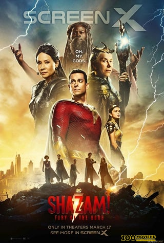 โปสเตอร์หนัง SHAZAM! FURY OF THE GODS (2023) ชาแซม! จุดเดือดเทพเจ้า
