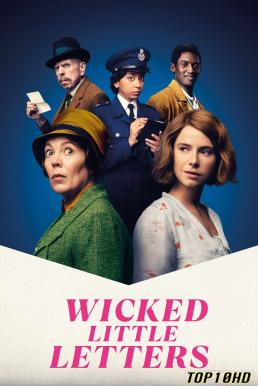 โปสเตอร์หนัง Wicked Little Letters ปริศนาจดหมายป่วน (2024) บรรยายไทย