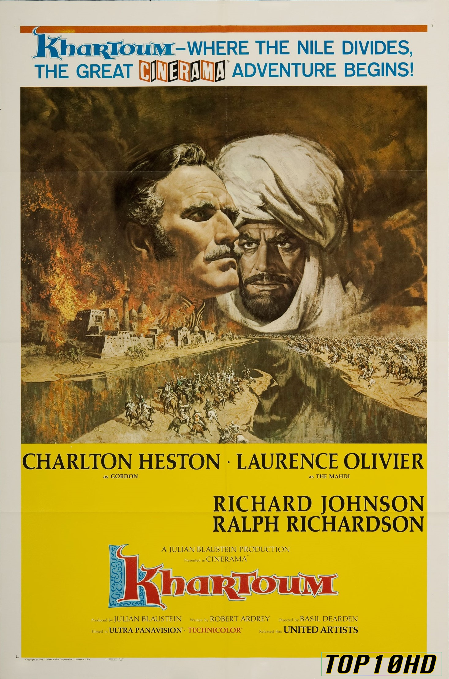 โปสเตอร์หนัง Khartoum ศึกคาร์ทูม (1966) บรรยายไทย