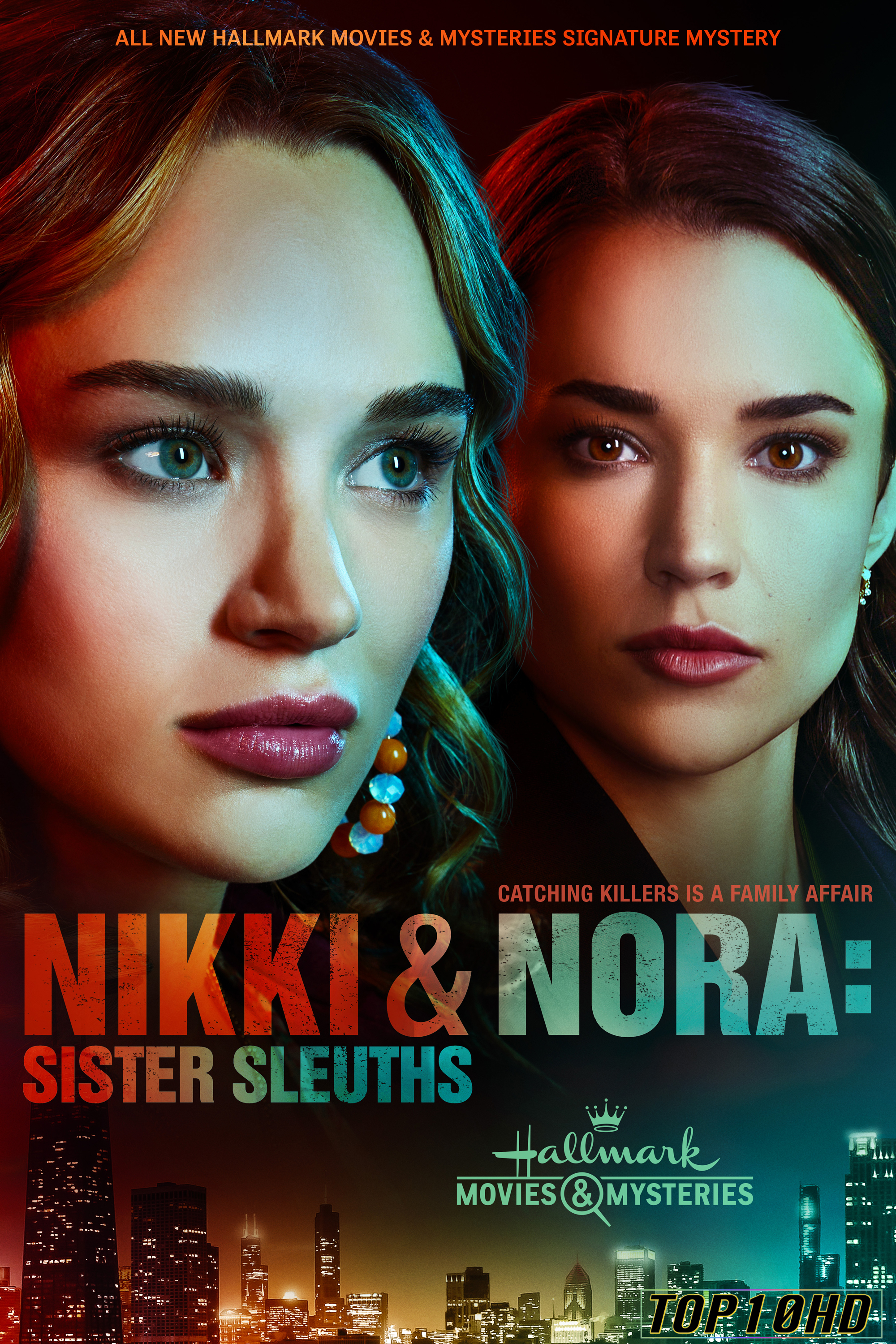 โปสเตอร์หนัง Nikki & Nora  Sister Sleuths นิกกี้กับนอร่า สองพี่น้องนักสืบ (2022) บรรยายไทย