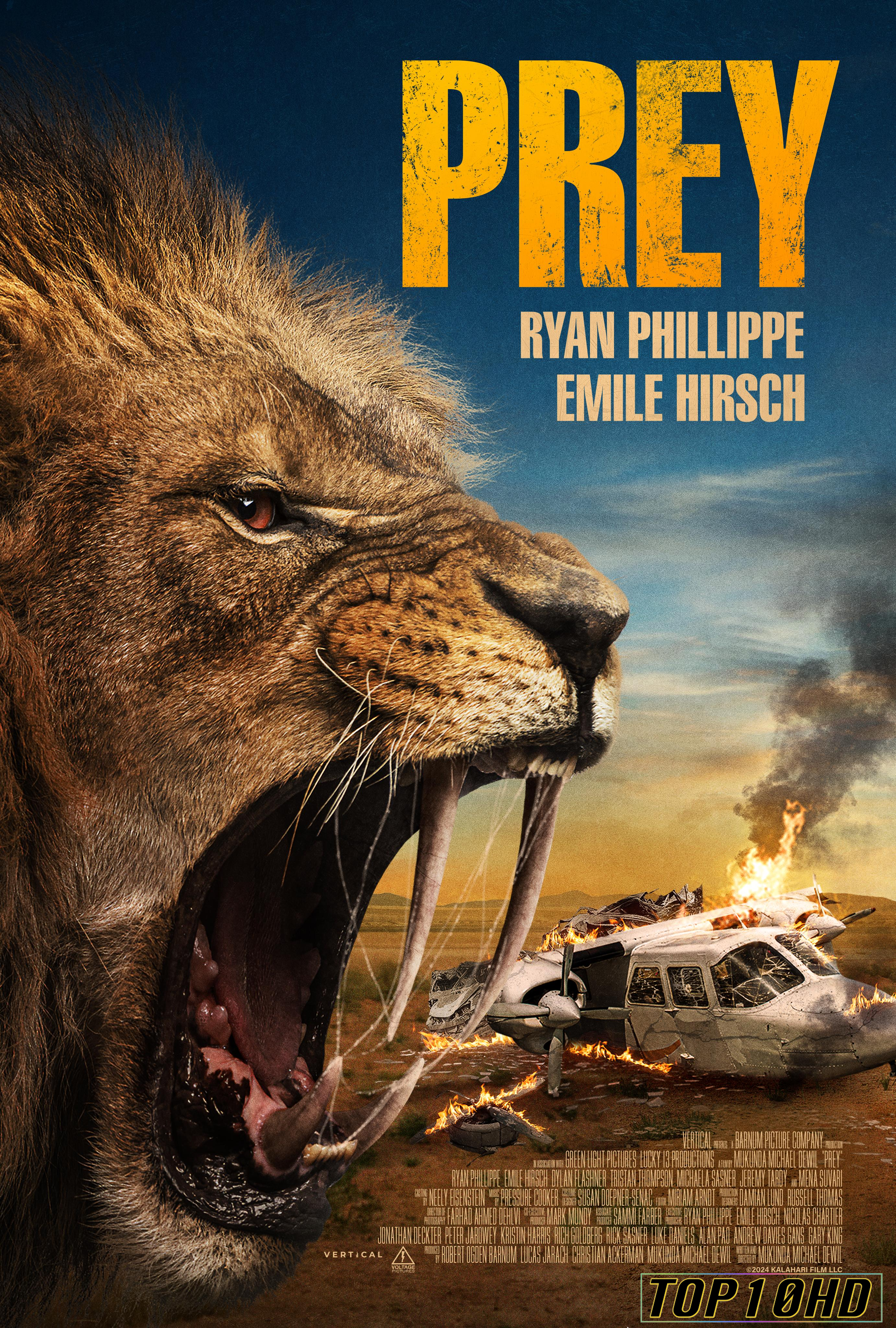 โปสเตอร์หนัง Prey ขย้ำ (2024)