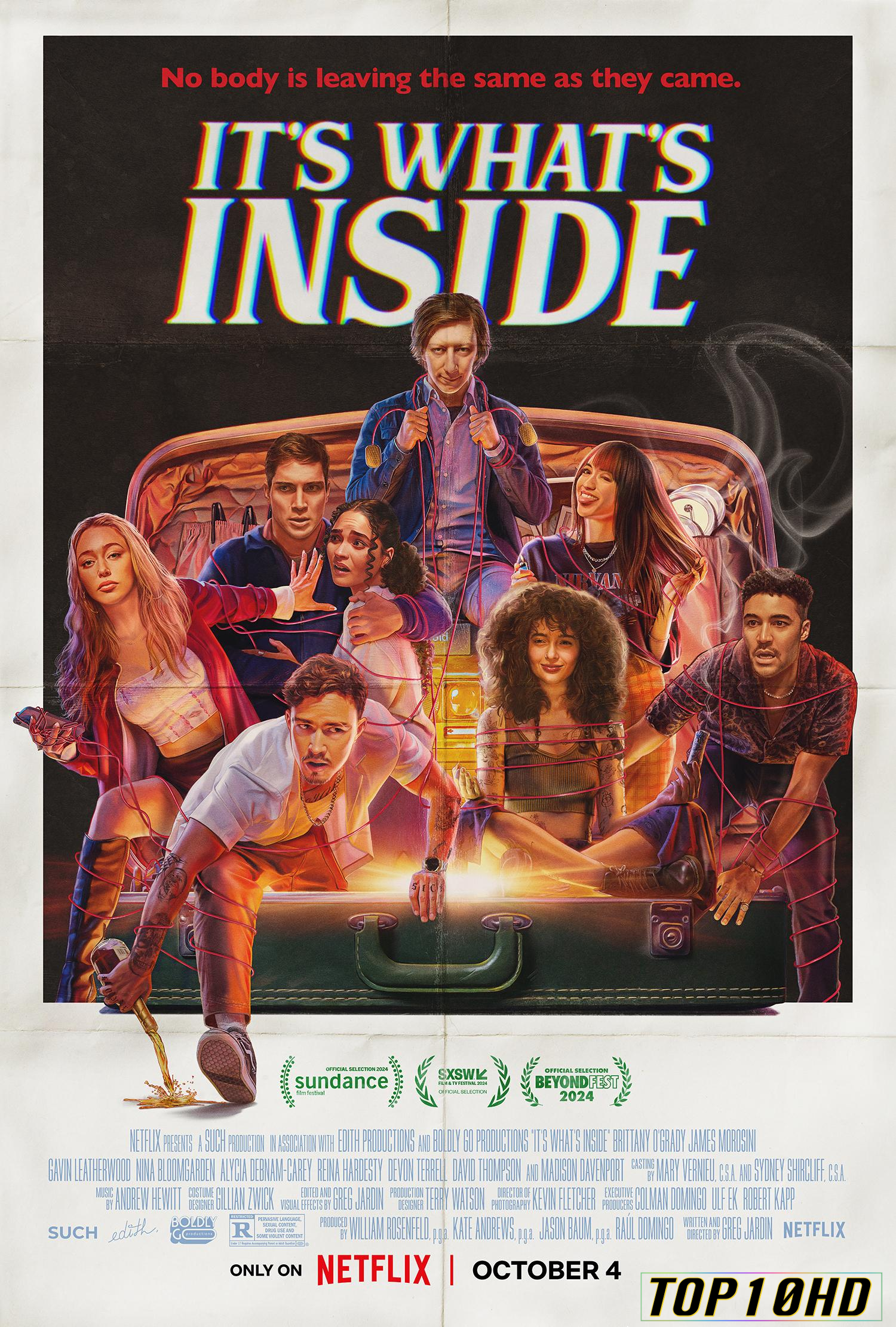 โปสเตอร์หนัง It s What s Inside กระเป๋าลับสลับร่าง (2024) NETFLIX
