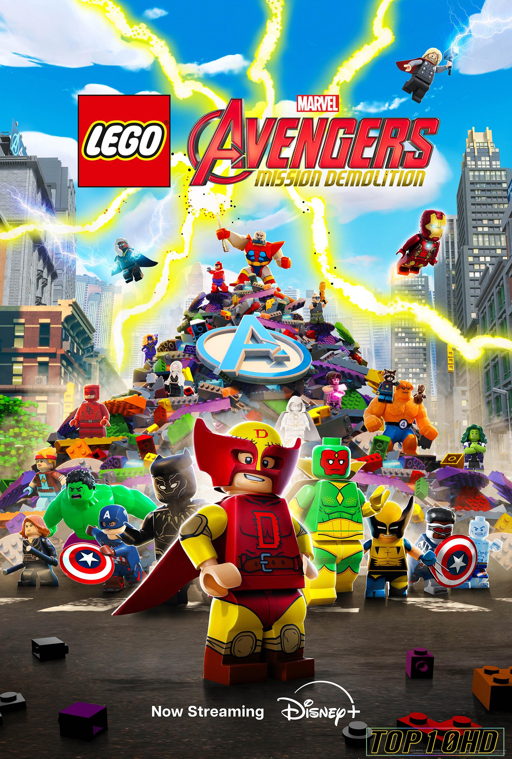 โปสเตอร์หนัง LEGO Marvel Avengers  Mission Demolition (2024)