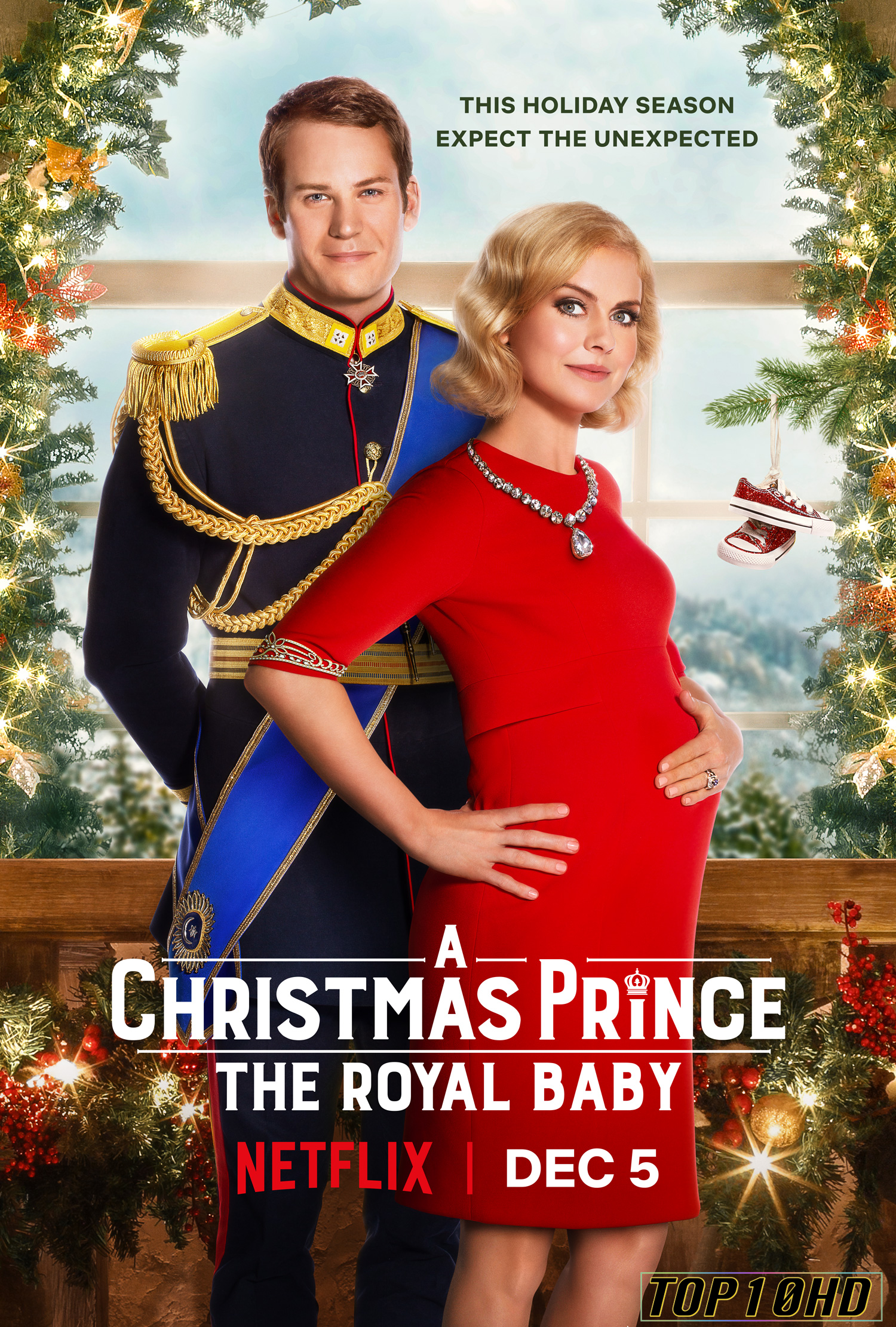 โปสเตอร์หนัง A Christmas Prince  The Royal Baby เจ้าชายคริสต์มาส  รัชทายาทน้อย (2019) NETFLIX