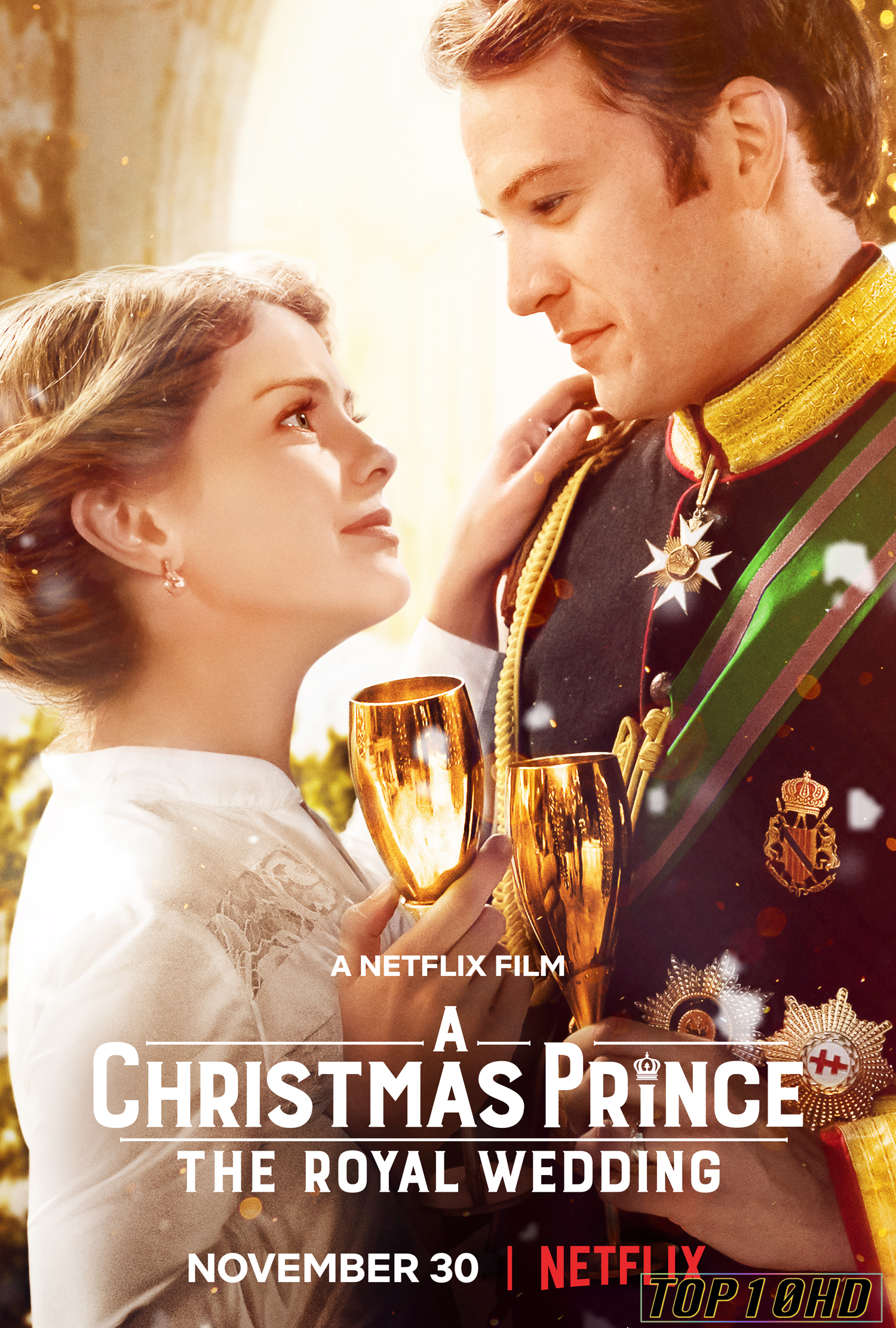 โปสเตอร์หนัง A Christmas Prince  The Royal Wedding เจ้าชายคริสต์มาส  มหัศจรรย์วันวิวาห์ (2018) NETFLIX