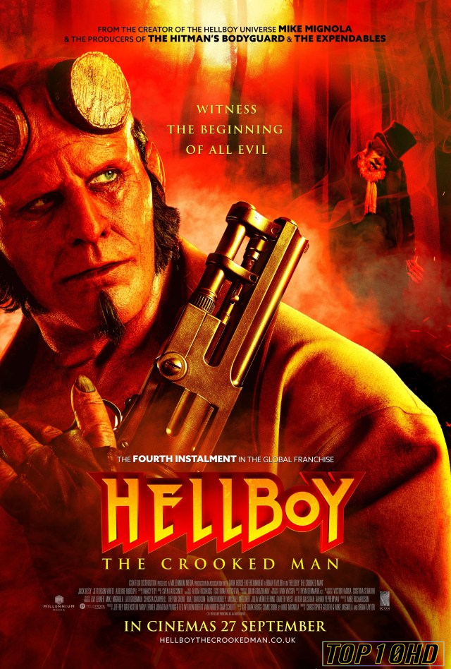 โปสเตอร์หนัง Hellboy  The Crooked Man เฮลล์บอย  นรกปราบนรก (2024)